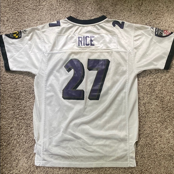 Baltimore Ravens Jersey Retired Ray Rice #27 - Picture 1 of 8